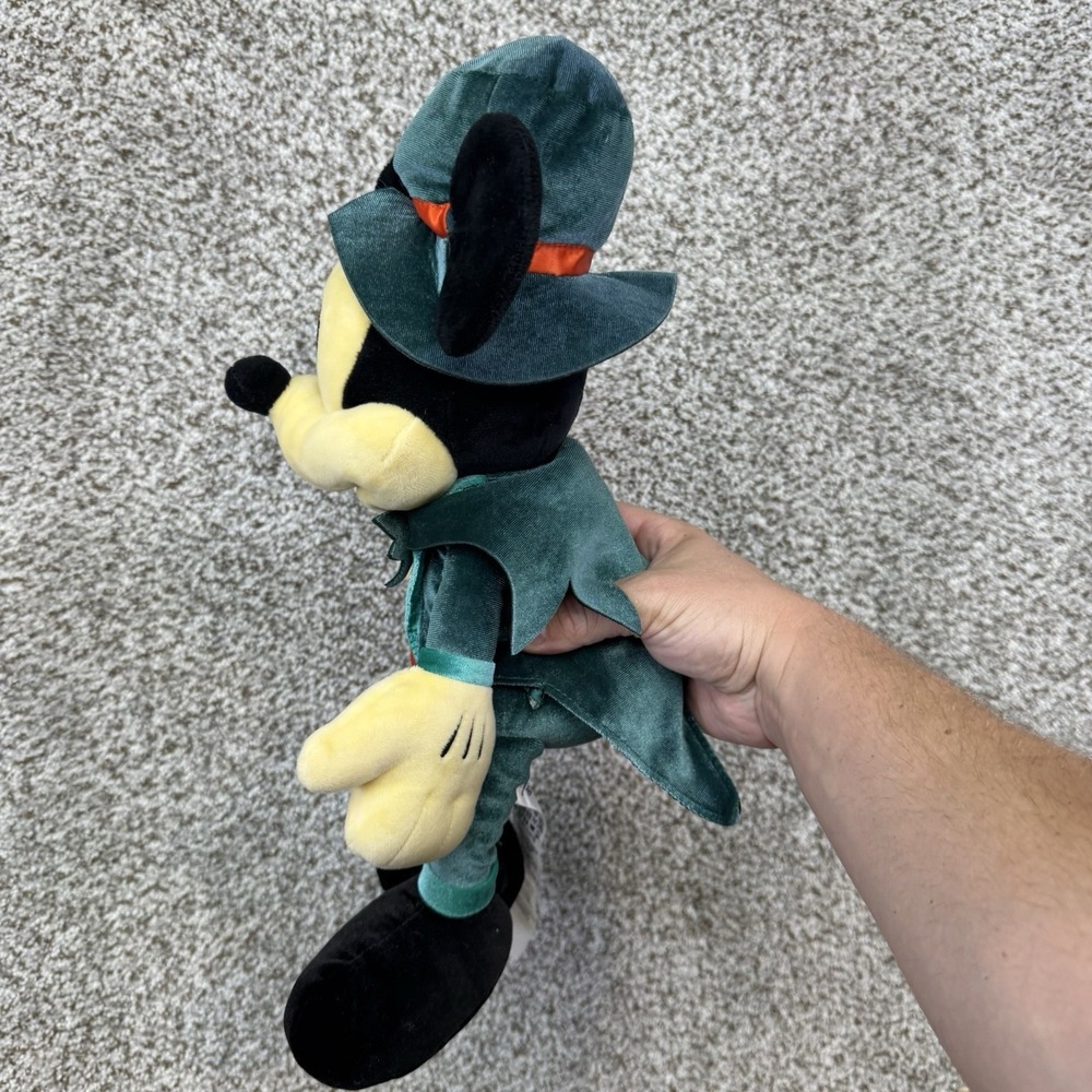 Disney Parks Halloween Mickey Mouse Plush 2023 Limited Edition Haunted Mansion - Picture 10 of 11